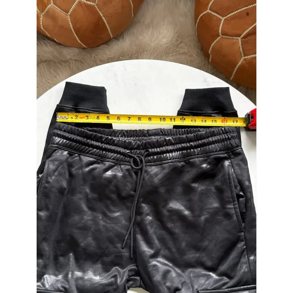 Encrypted Men’s XL Black Camo Cargo Jogger Pants